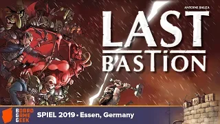 Last Bastion - game overview at SPIEL 2019