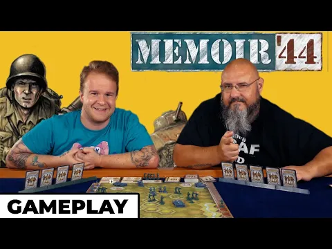 Sam Healey VS Quackalope - Memoir 44 - The World's Best War-Ish Game?