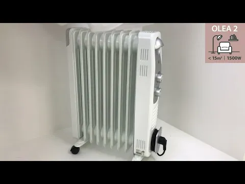 Aquecedor a Óleo Portátil 1500W 127V (110V) Branco e Prata Equation