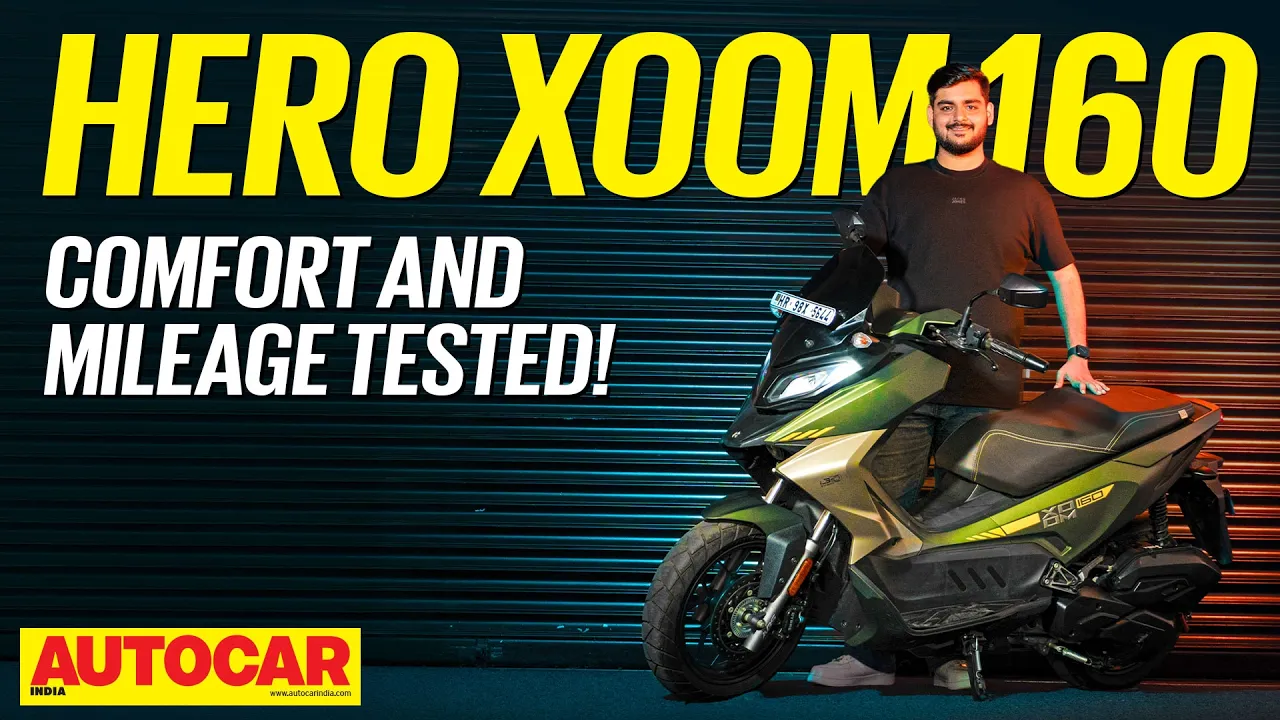 Hero Xoom 160 review - Rides like it looks? | Road Test | Autocar India