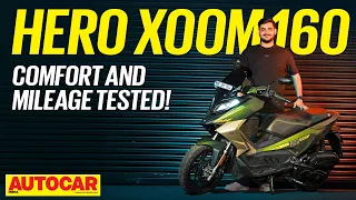 Hero Xoom 160 review - Rides like it looks? | Road Test | Autocar India