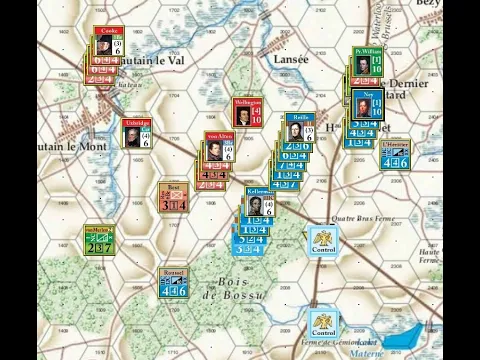 OSG Napoleon's Last Gamble - Quatre Bras 6 PM French Phase