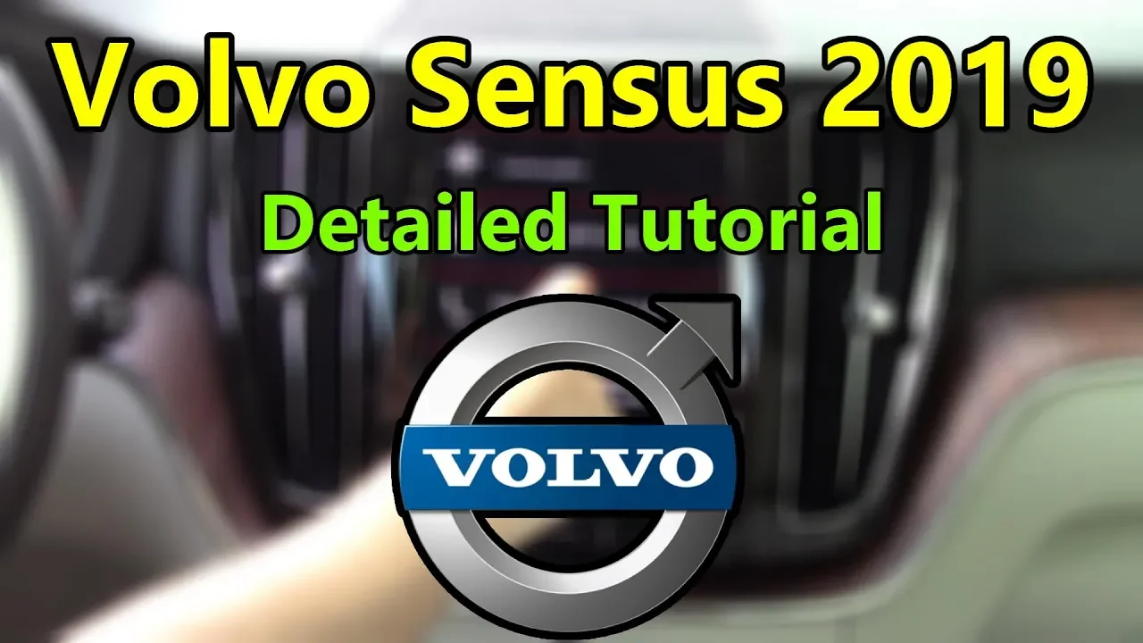 Volvo Sensus 2019 Detailed Tutorial and Review: Tech Help