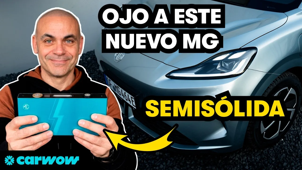 MG QUIERE ADELANTAR AL RESTO: EL NUEVO MG4 TRAE UNA BATERÍAS SEMISÓLIDAS ¿QUÉ SIGNIFICA ESTO?