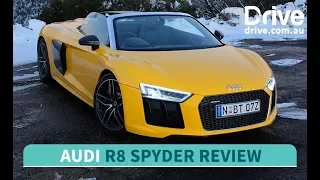 2017 Audi R8 Spyder Epic Road Test | Drive.com.au