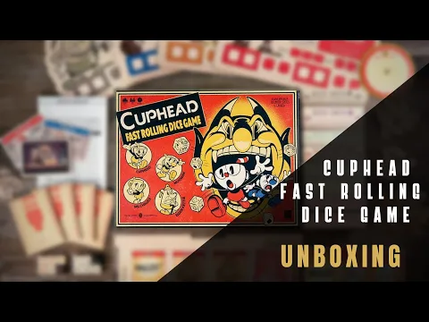 Unboxing - Cuphead Fast Rolling Dice Game