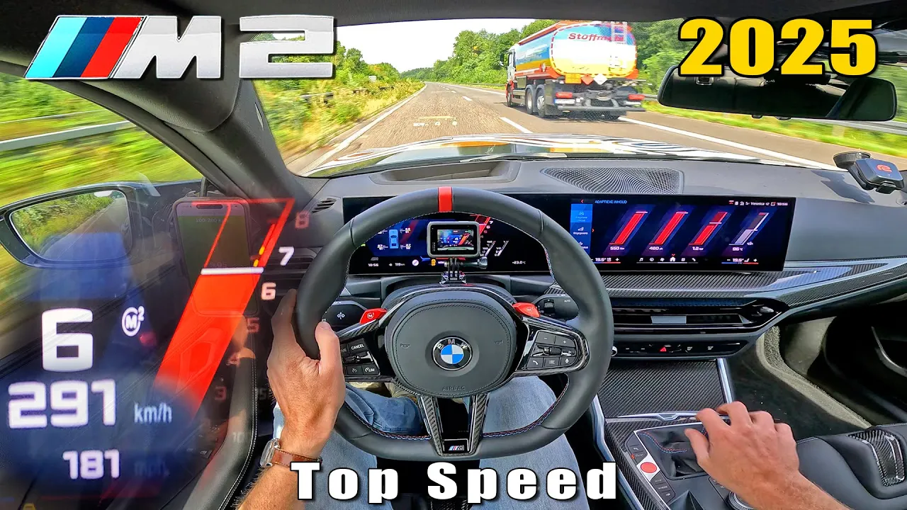 2025 BMW M2 LCI *MANUAL* // 0-100 100-200 TOP SPEED POV & SOUND