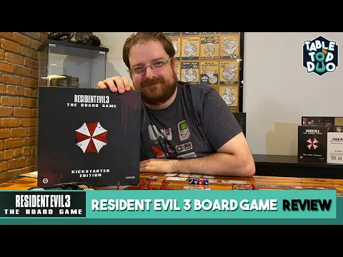 Resident Evil 3 Board Game Kickstarter Edition Review (Steamforged Games)