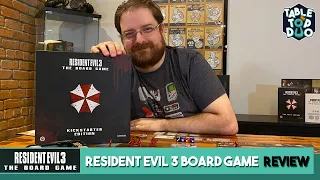 Resident Evil 3 Board Game Kickstarter Edition Review (Steamforged Games)