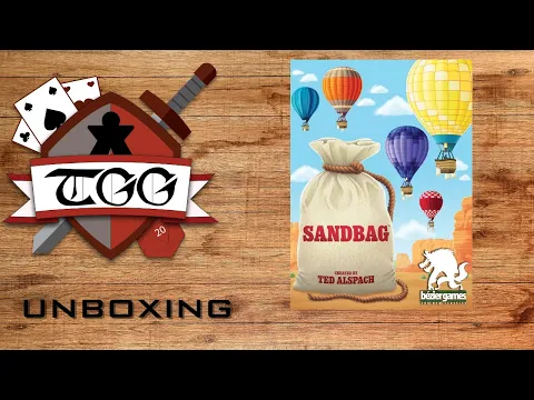 Sandbag Board Game Unboxing