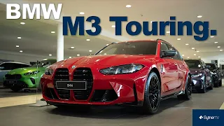 BMW Individual Imola Red BMW M3 Touring | Walk around (4K)