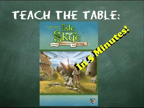 How to play Isle of Skye: From Chieftain to King in 5 minutes