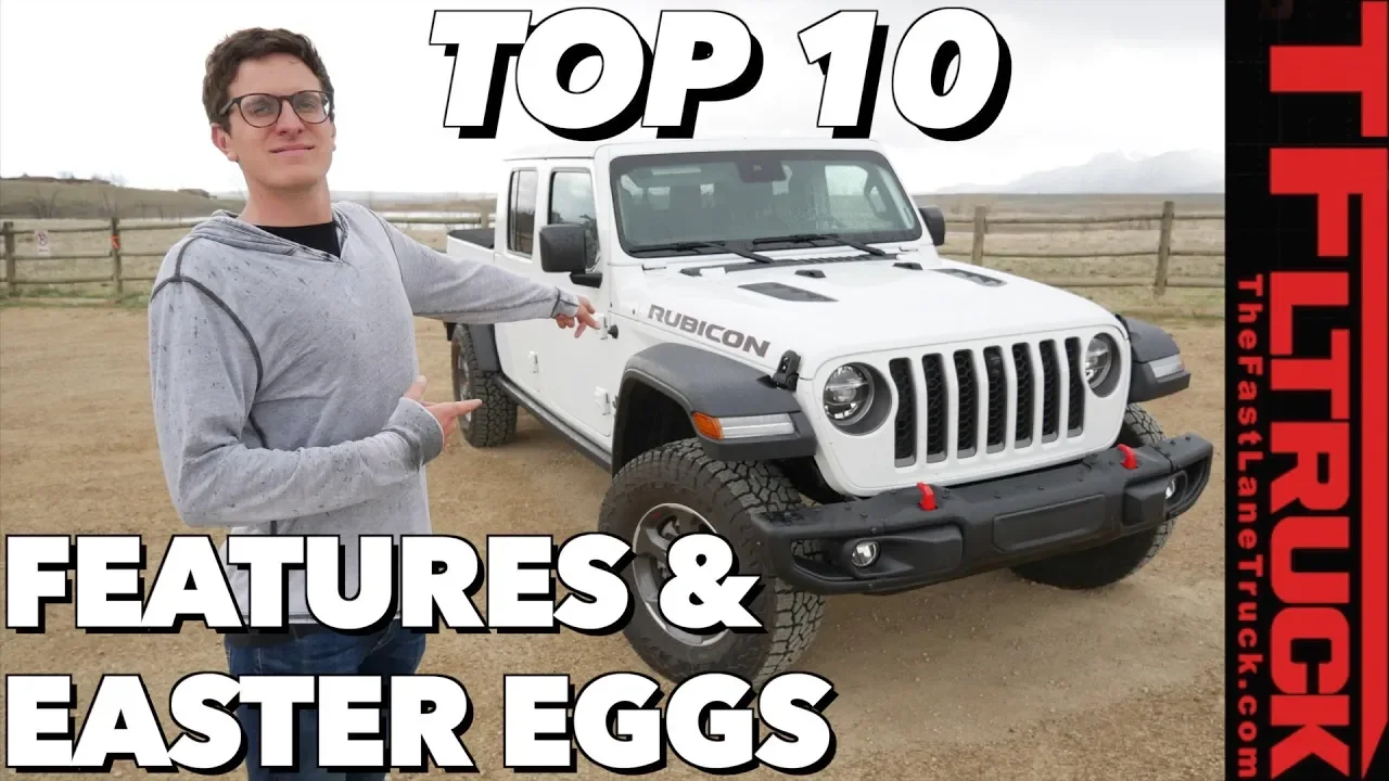 These Are The Top Ten Hidden Things Most People Don't See on the 2020 Jeep Gladiator!