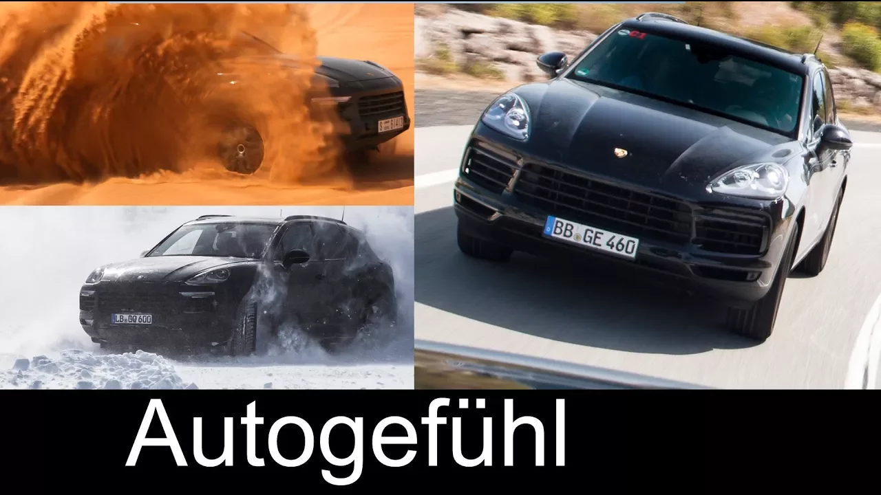 All-new Porsche Cayenne 2018 Endurance Testing feature - Autogefühl