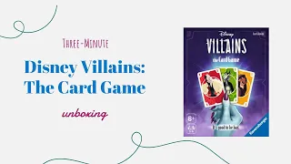 Disney Villains: The Card Game - 3-Minute Unboxing