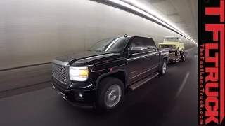 2015 GMC Sierra Denali 1500 6.2L takes on the Grueling IKE Gauntlet Towing Test Review
