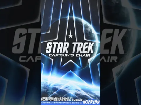 Star Trek: Captain’s Chair by Wizkids @wizkids @startrek #boardgames #startrek #captainschair