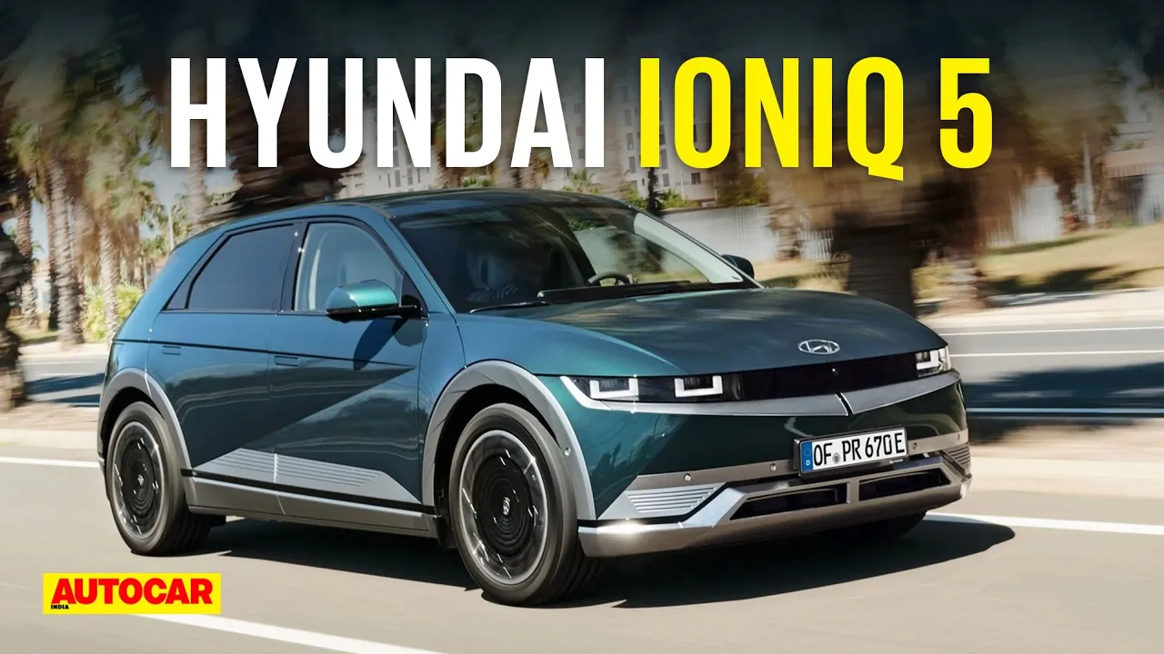 Hyundai Ioniq 5 - The futuristic Hyundai electric car that's coming to India | Drive | Autocar India