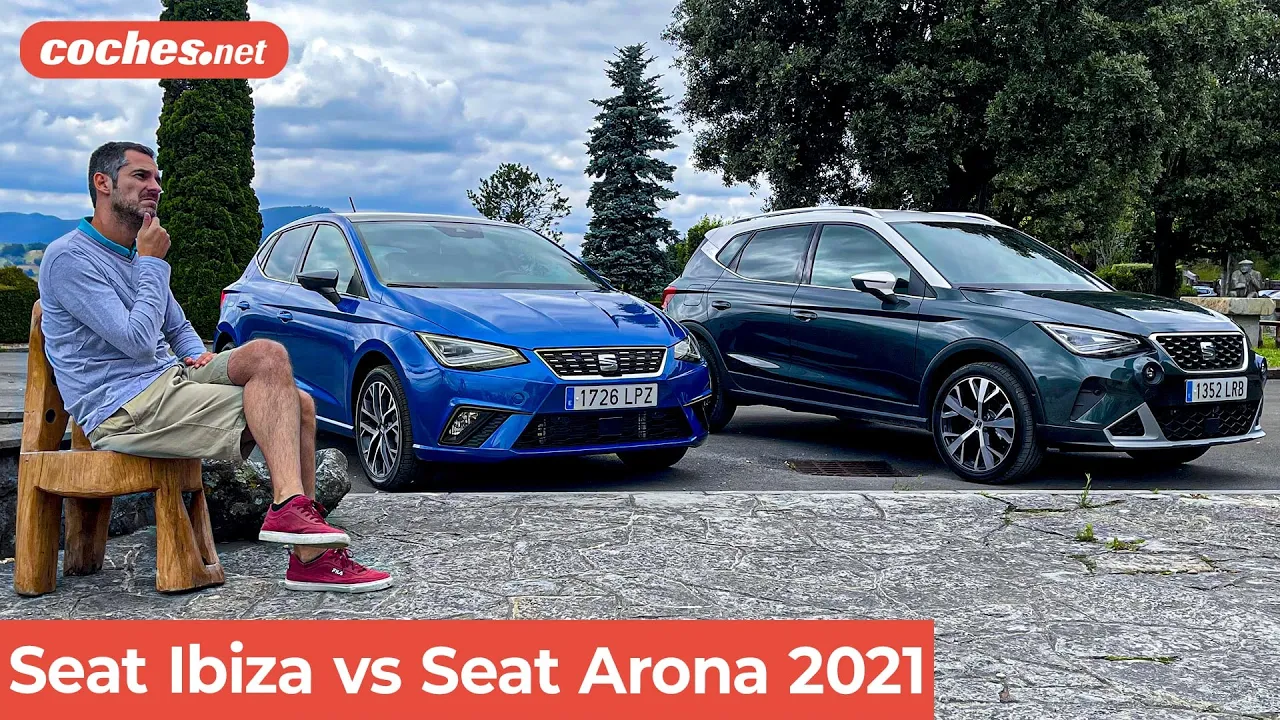 Seat Ibiza y Arona: ¿Utilitario o SUV? | Prueba / Test / Review en español | coches.net