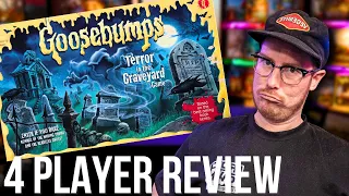 Is it better at 4 Players? Goosebumps Terror in the Graveyard Review Part 2!