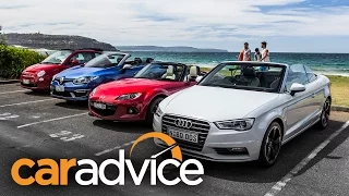 Convertibles for Summer : we test four affordable contenders