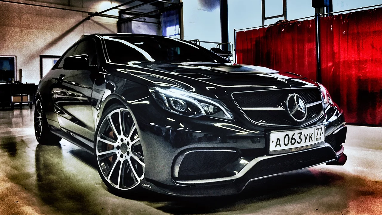 Mercedes E63 AMG Coupe 925 HP GAD Motors Review by AutoTopNL (English Subtitles)