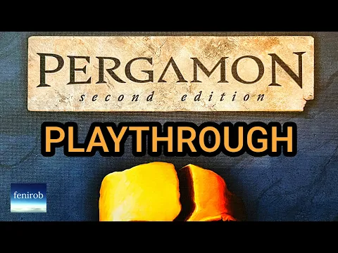 Pergamon Board Game | Playthrough