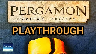 Pergamon Board Game | Playthrough