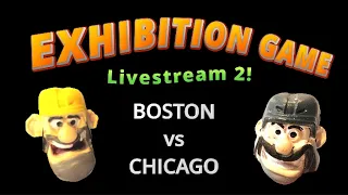 Exhibition Game Livestream: Boston @ Chicago