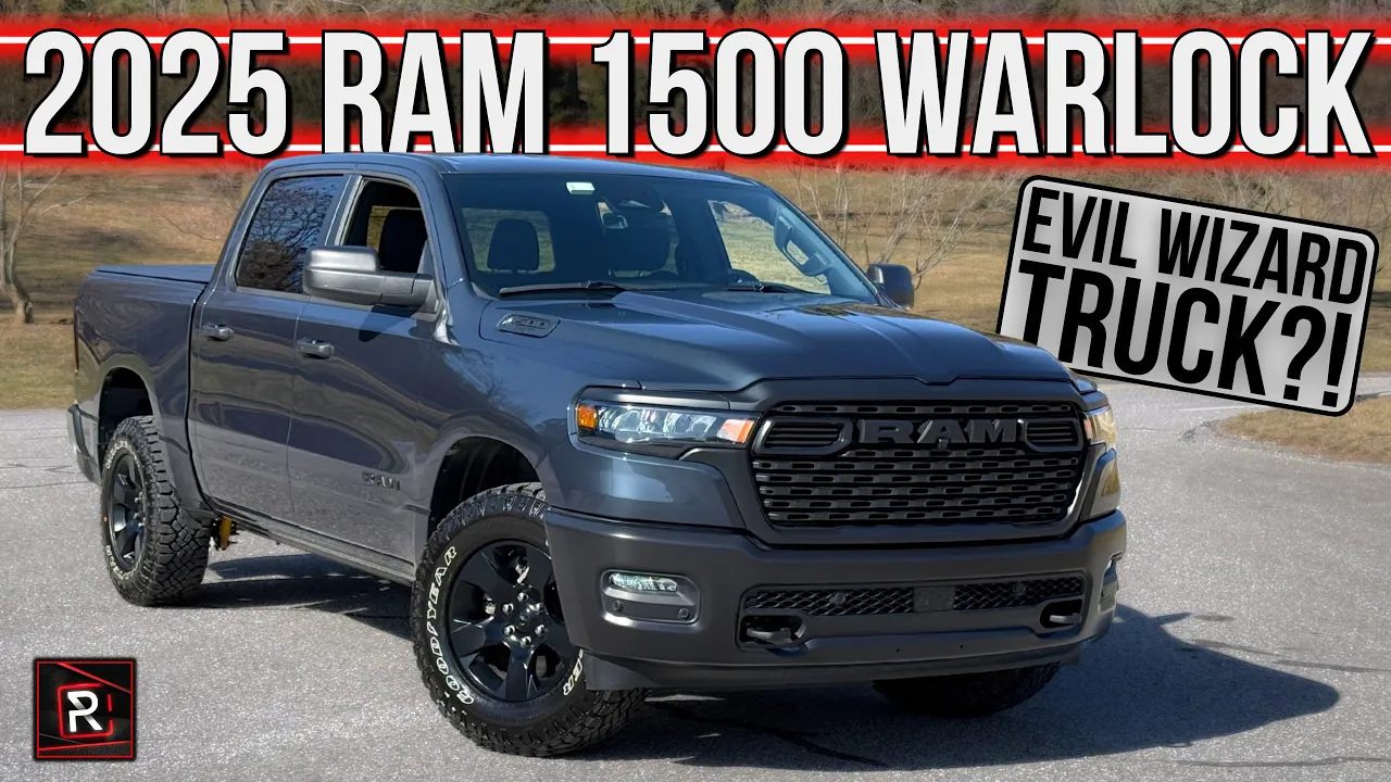 The 2025 Ram 1500 Warlock Is An Value Packed Off-Road Truck That Channels Its Inner Demons