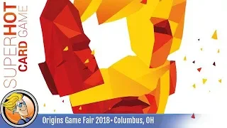 SUPERHOT: The Card Game — game preview at Origins 2018