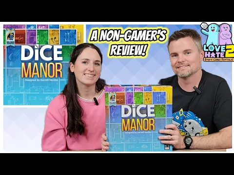 Dice Manor - A Non-Gamer's Review! From @ArcaneWonders | Love 2 Hate #BoardGames Reviews