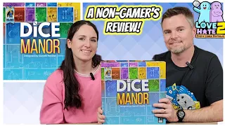 Dice Manor - A Non-Gamer's Review! From @ArcaneWonders | Love 2 Hate #BoardGames Reviews