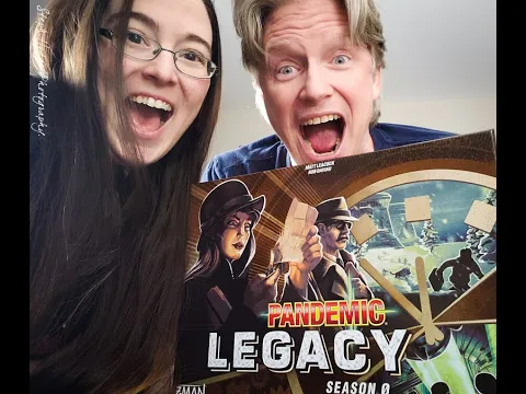 All the Games with Steph: Pandemic Legacy Season 0 Prologue Game- No Spoilers!