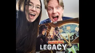 All the Games with Steph: Pandemic Legacy Season 0 Prologue Game- No Spoilers!