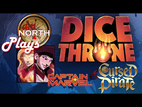 Tuesday Board Game Nite - Dice Throne: Cursed Pirate vs Captain Marvel