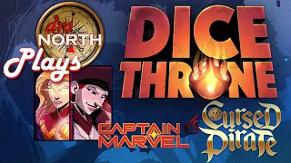 Tuesday Board Game Nite - Dice Throne: Cursed Pirate vs Captain Marvel