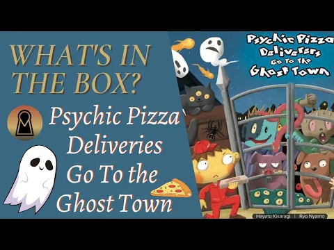 What's In The Box? Psychic Pizza Deliverers Go To The Ghost Town Unboxing Kickstarter