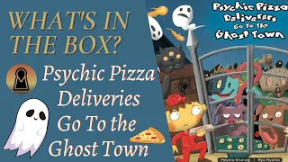 What's In The Box? Psychic Pizza Deliverers Go To The Ghost Town Unboxing Kickstarter