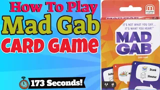 How To Play Mad Gab Card Game