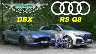 Audi RSQ8 vs Aston Martin DBX 🔥  performance SUV comparison review!