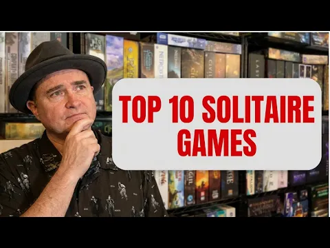 TDG: Codys' Top Ten Solitaire Games - Not Wargames (June 2026)