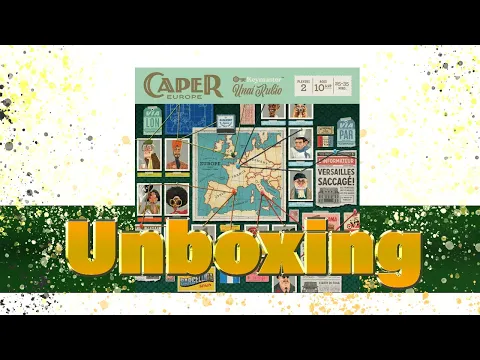 Caper Europe - Unboxing
