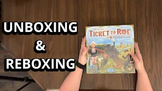 Ticket To Ride: Nederland Map Collection 4 - Unboxing and Reboxing - What's in the Box?