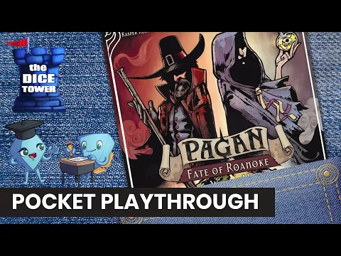 Pagan: Fate of Roanoke Board Game - Pocket Playthrough with Stella & Tarrant