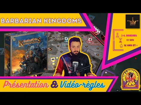 [FR] BARBARIAN KINGDOMS | Présentation & Règles | Jeux en carton