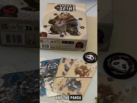 Panda Spin me right round! #boardgames