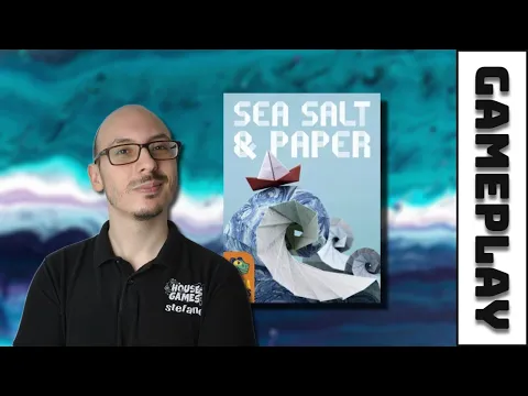 SEA SALT & PAPER: Partita Completa Al Gioco Da Tavolo Con Polipi, Sirene e Pieghe - Cranio Creations