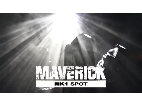 Miniature de la vidéo du produit pour Lampe LED à tête mobile Chauvet Maverick MK1