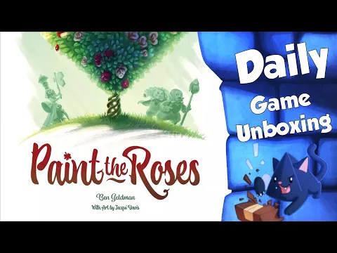 Paint The Roses - Daily Game Unboxing